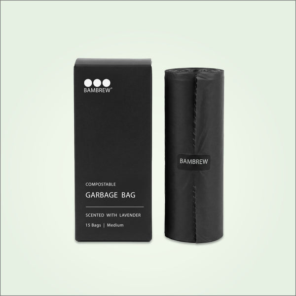 Compostable Garbage Bags | Black