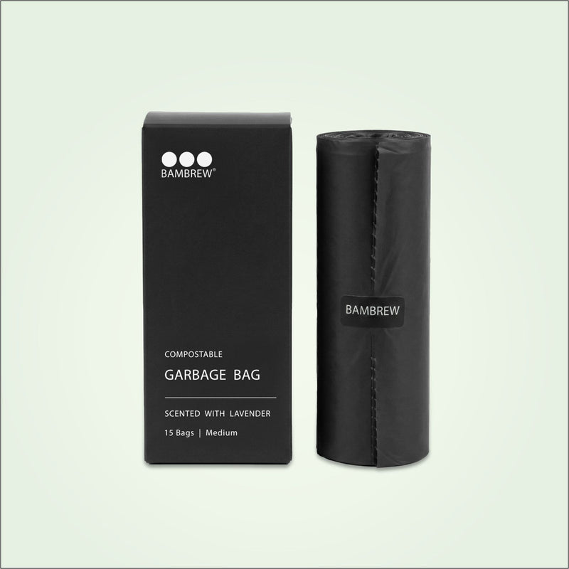 Compostable Garbage Bags | Black