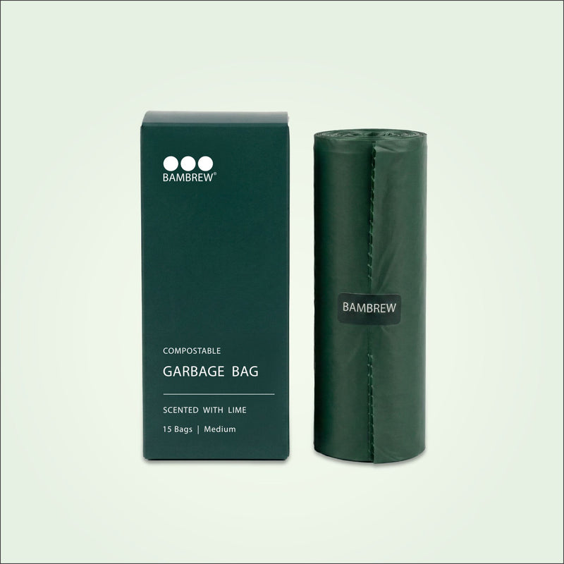 Compostable Garbage Bag | Green