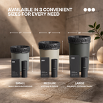 Compostable Garbage Bags | Black