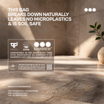 Compostable Garbage Bags | Black