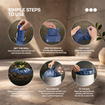 Compostable Garbage Bag | Blue