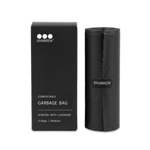 Compostable Garbage Bags | Black